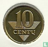 Lituanie 10 centu 2000 - Image 2