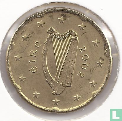 Ireland 20 cent 2002 - Image 1