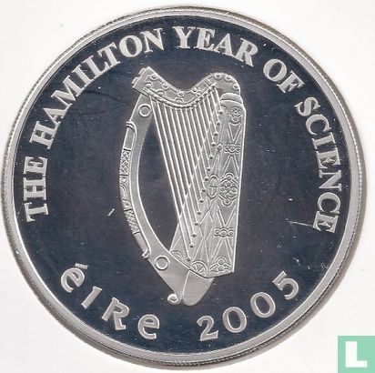 Ierland 10 euro 2005 (PROOF) "200th Anniversary of the birth of Sir William Rowan Hamilton" - Afbeelding 1