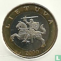 Lithuania 2 litai 2000 - Image 1