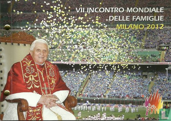 Vatikan 2 Euro 2012 (Numisbrief) "7th World Family Day in Milan" - Bild 3