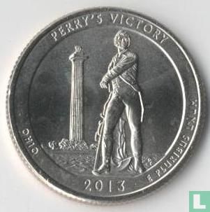 Verenigde Staten ¼ dollar 2013 (P) "Perry's Victory and Peace Memorial - Ohio" - Afbeelding 1