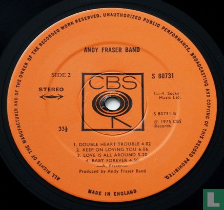 Andy Fraser Band - Afbeelding 3