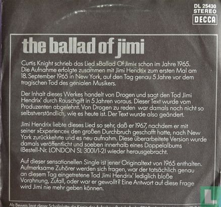 The Ballad of Jimi - Afbeelding 2