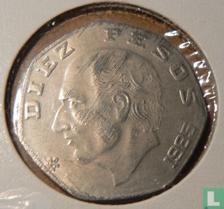 Mexico 10 pesos 1985 - Afbeelding 1