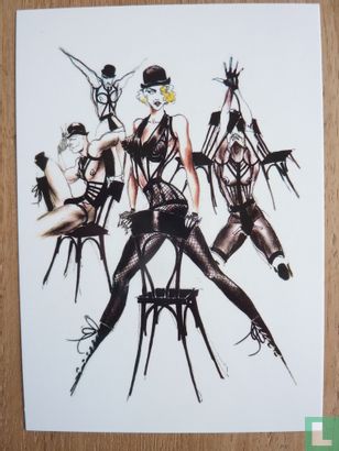 Sketches of Madonna's stage costumes - Image 1