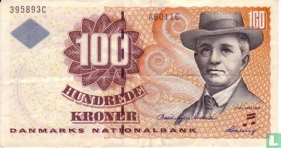Denmark 100 kroner 2001 - Image 1