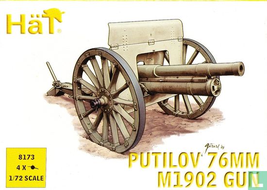 Ptilov 76mm M1902 gun - Afbeelding 1
