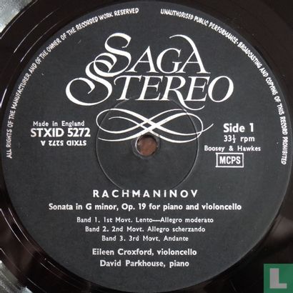 Rachmaninov: Sonata in g minor / Samuel Barber: Sonata op.6 - Image 3