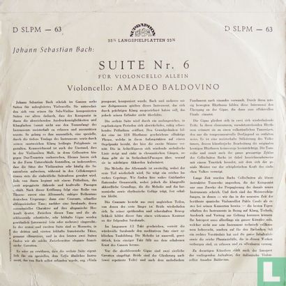 Johann Sebastian Bach: Suite nr.6 für Violoncello allein - Bild 2