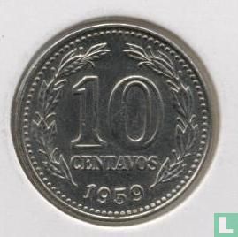 Argentinien 10 Centavos-1959 - Bild 1