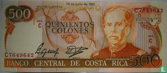 Costa Rica Colones 500 - Bild 1