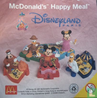 Happy meal 1997: Disneyland Paris - Afbeelding 1