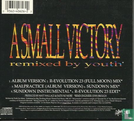 A Small Victory - Remixed by Youth - Bild 2