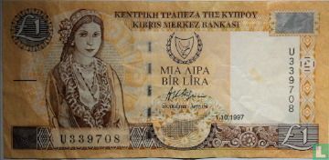 Cyprus 1 Pound 1997 - Afbeelding 1