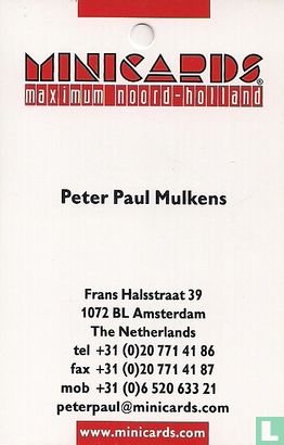 Minicards Noord Holland Peter Paul Mulkens - Image 2