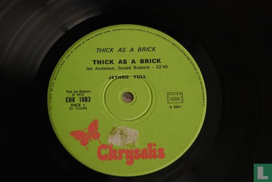 Thick as a Brick - Afbeelding 3