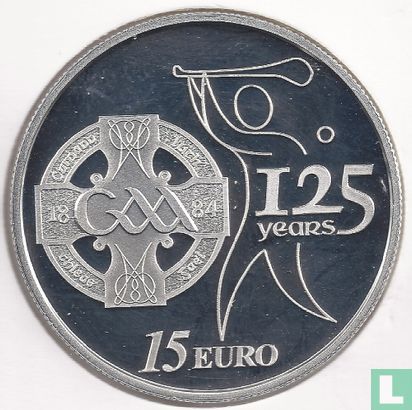 Ierland 15 euro 2009 (PROOF) "125th anniversary Gaelic Athletic Association" - Afbeelding 2