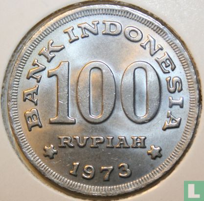 Indonesia 100 rupiah 1973 - Image 1