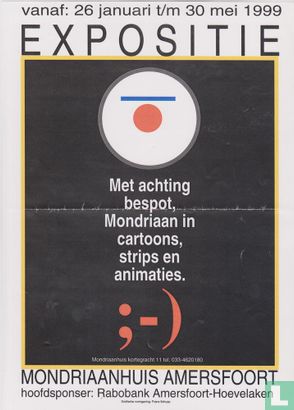 Met achting bespot, Mondriaan in cartoons, strips en animaties - Bild 3