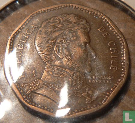 Chile 50 Peso 1992 - Bild 2