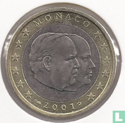 Monaco 1 euro 2001 - Image 1