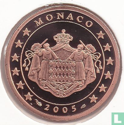 Monaco 5 cent 2005 (PROOF) - Image 1
