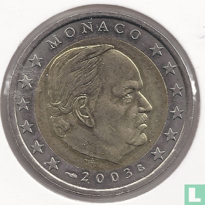 Monaco 2 euro 2003 - Afbeelding 1