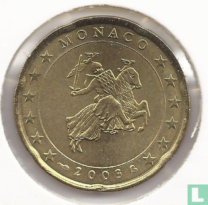 Monaco 20 Cent 2003 - Bild 1