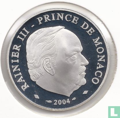Monaco 5 euro 2004 (PROOF) "1700th Anniversary of Sainte Dévote" - Afbeelding 1