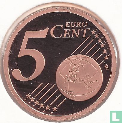 Monaco 5 Cent 2004 (PP) - Bild 2