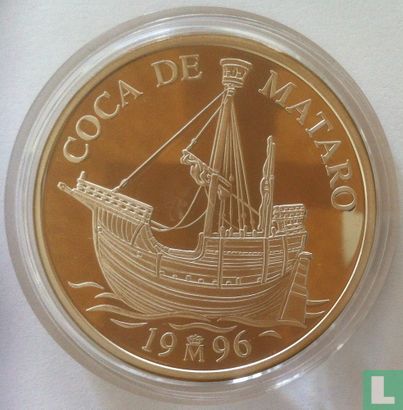 Spanje 5 ecu 1996 "Coca de Mataro" - Afbeelding 1
