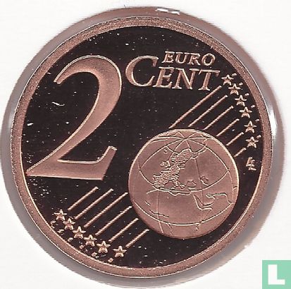Monaco 2 cent 2005 (PROOF) - Image 2