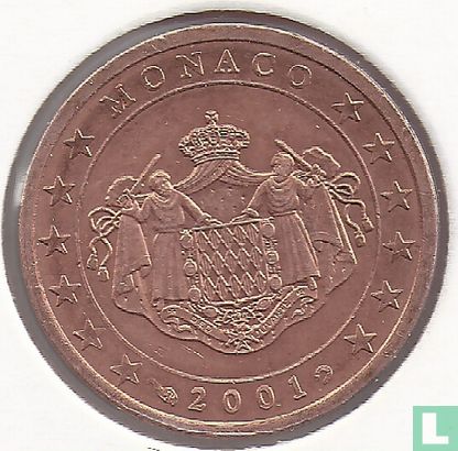 Monaco 2 cent 2001 - Afbeelding 1