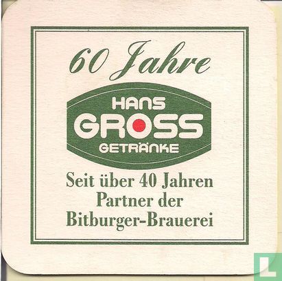 Hans Gross Getränke 60 Jahre - Afbeelding 1