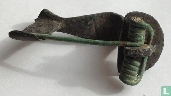 Romeinse rijk - bronzen dolfijn fibulae - Bild 2