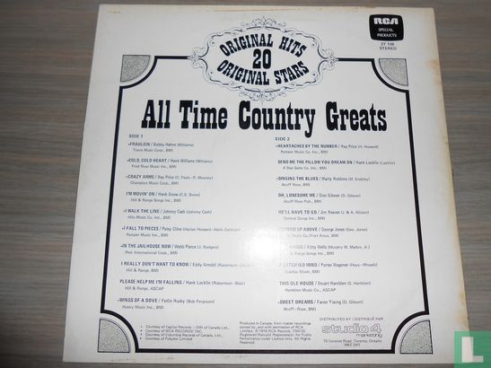 All time country greats - Afbeelding 2