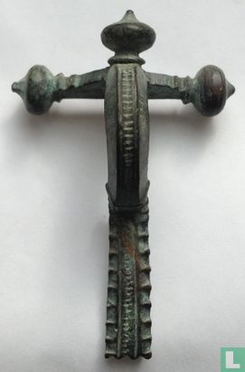 Romeinse rijk - bronzen kruisboog fibulae - Bild 1