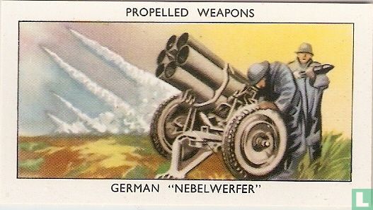 German "Nebelwerfer".