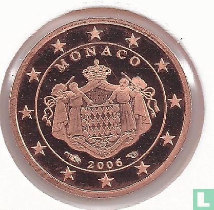 Monaco 1 cent 2006 (PROOF) - Image 1