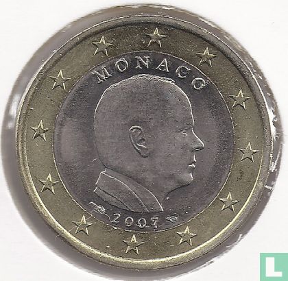 Monaco 1 Euro 2007 (mit Münzzeichen) - Bild 1