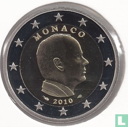 Monaco 2 euro 2010 (PROOF) - Image 1