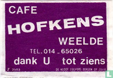 Cafe Hofkens