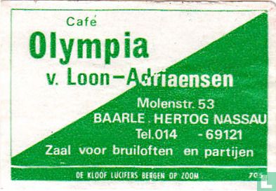 Café Olympia - v. Loon-Adriaensen