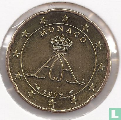 Monaco 20 cent 2009 - Image 1