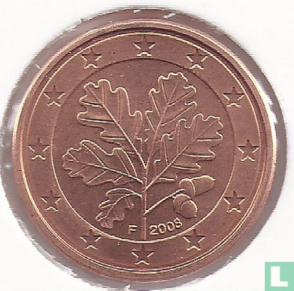 Germany 1 cent 2008 (F) - Image 1