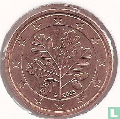 Duitsland 1 cent 2008 (G) - Afbeelding 1