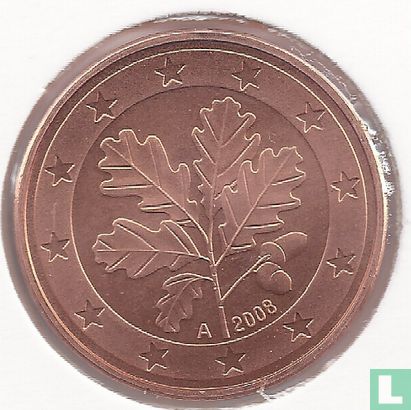 Allemagne 5 cent 2008 (A) - Image 1