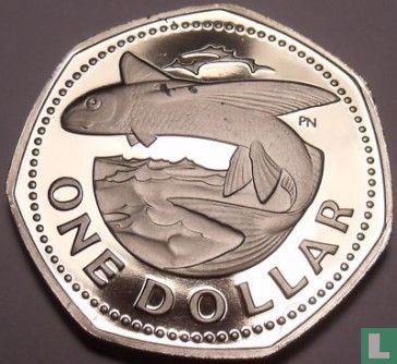 Barbados 1 Dollar 1977 (PP) - Bild 2