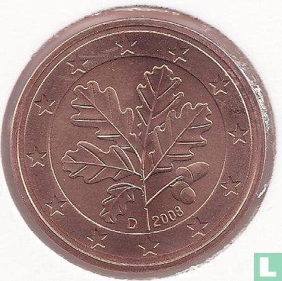 Deutschland 5 Cent 2008 (D) - Bild 1